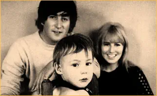 John, Julian and Cynthia